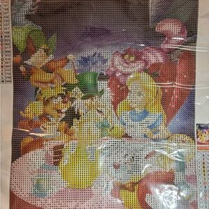 330- Colorful Alice in Wonderland Diamond Art Kit